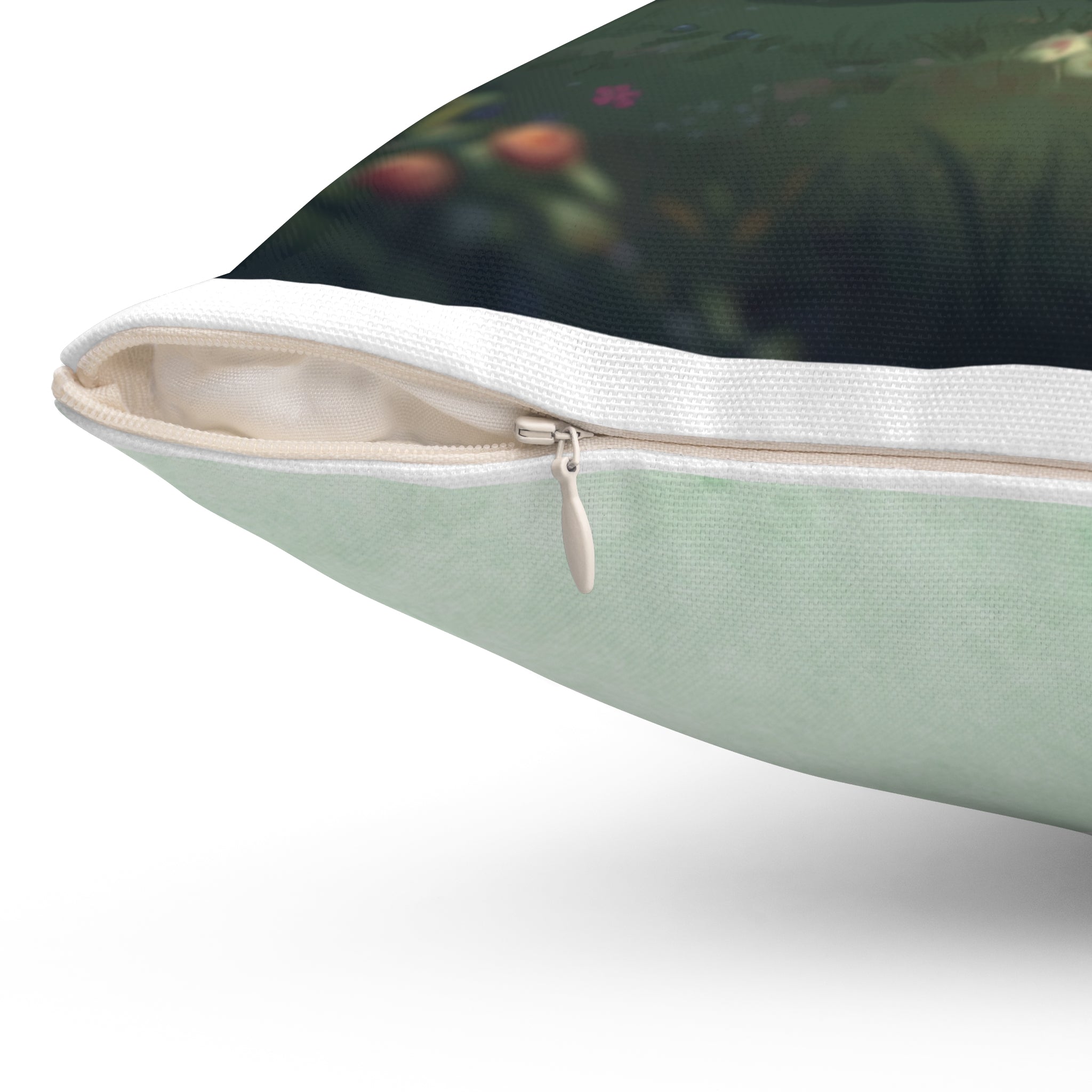 Deerly Cute, Pearly Petal Pillow