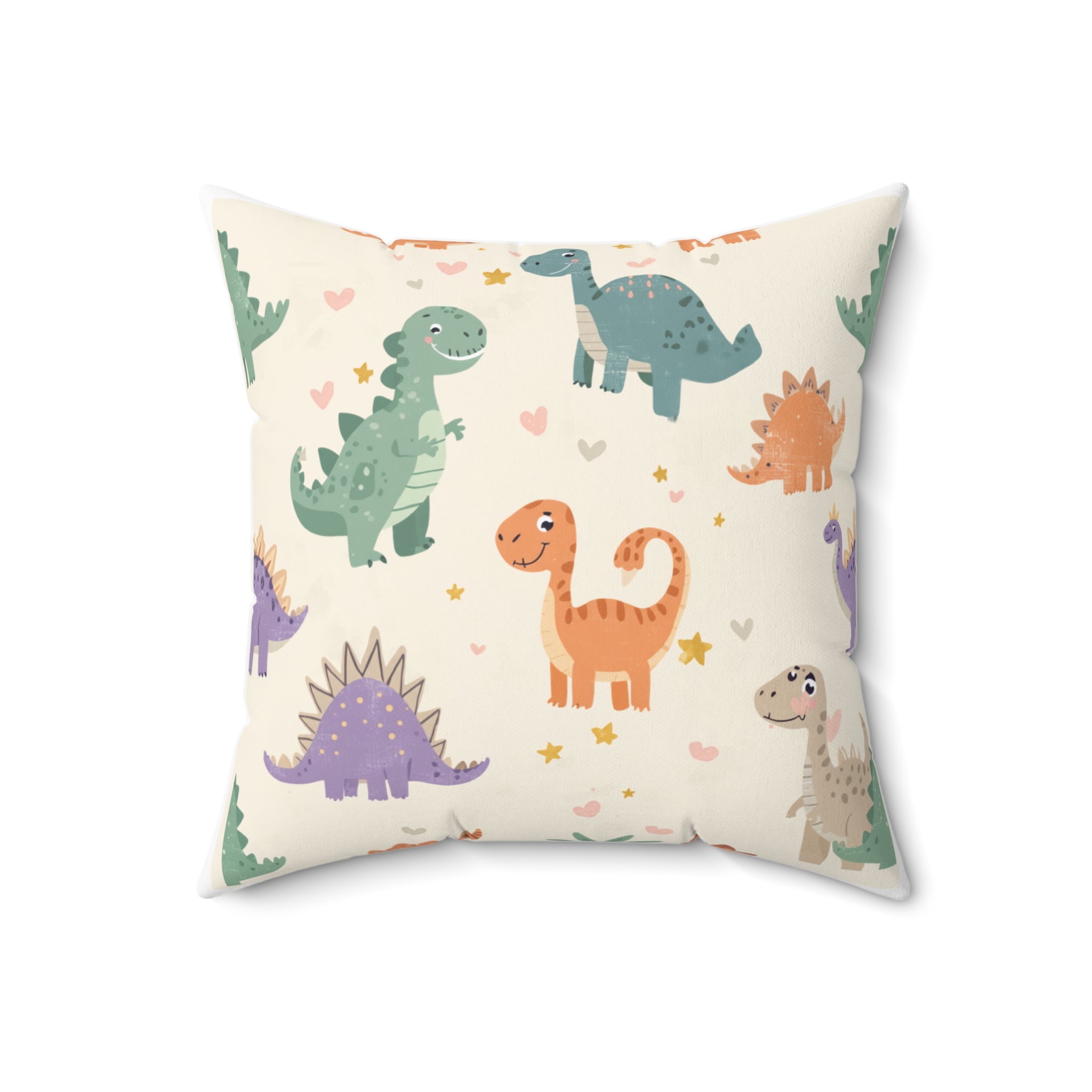 Little Explorer Dinosaur Pearly Petal Pillow