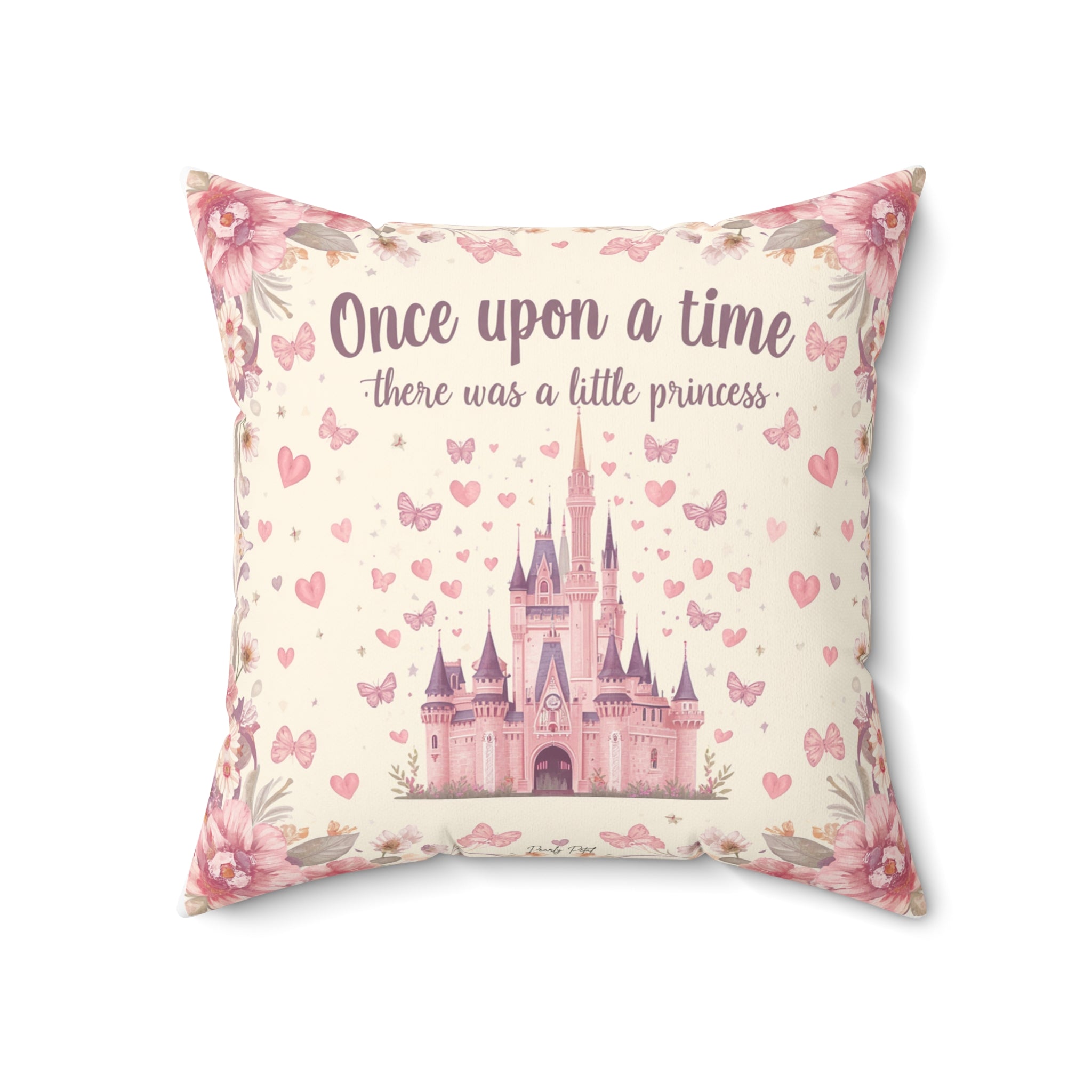 Once Upon A princess, Pearly Petal Pillow