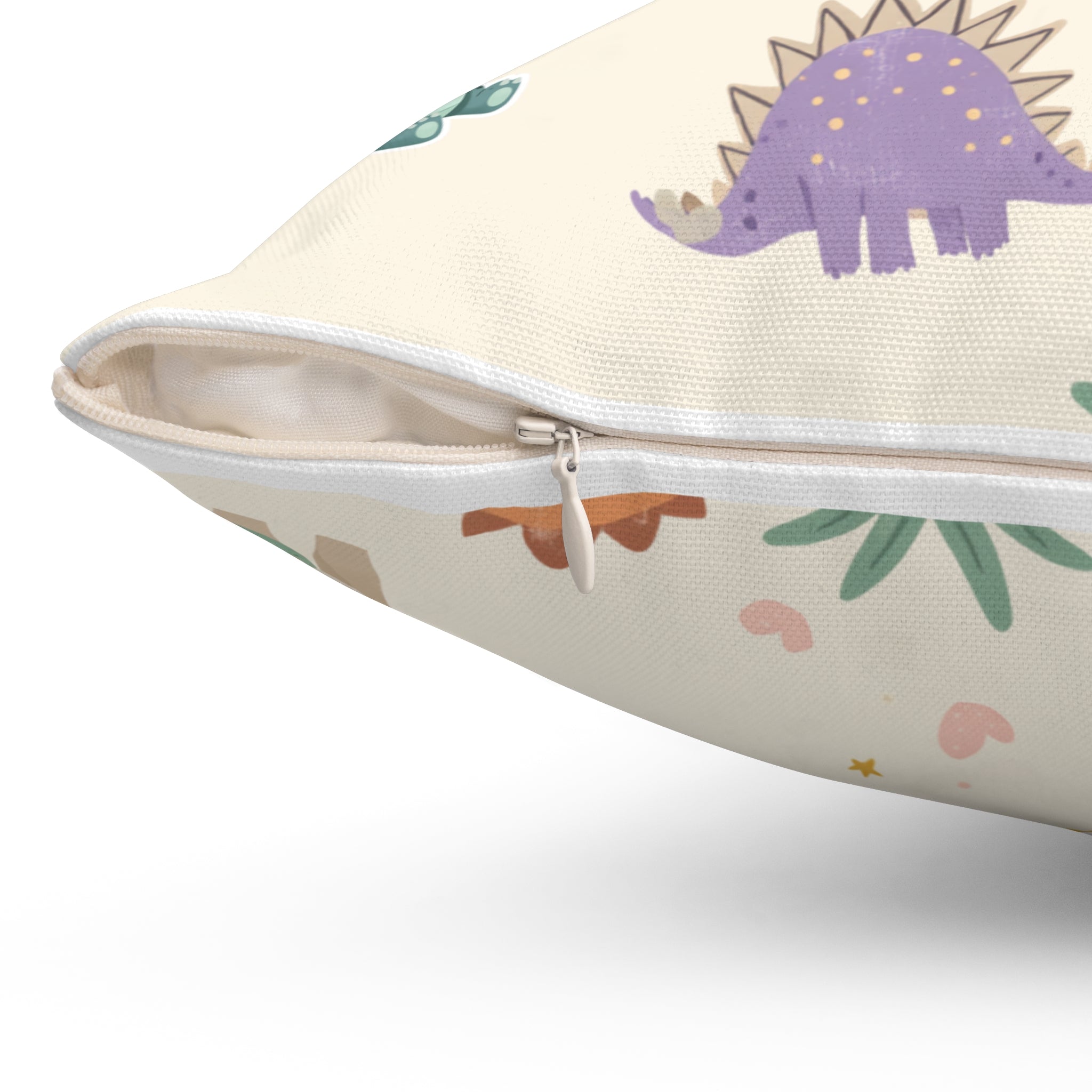Little Explorer Dinosaur Pearly Petal Pillow