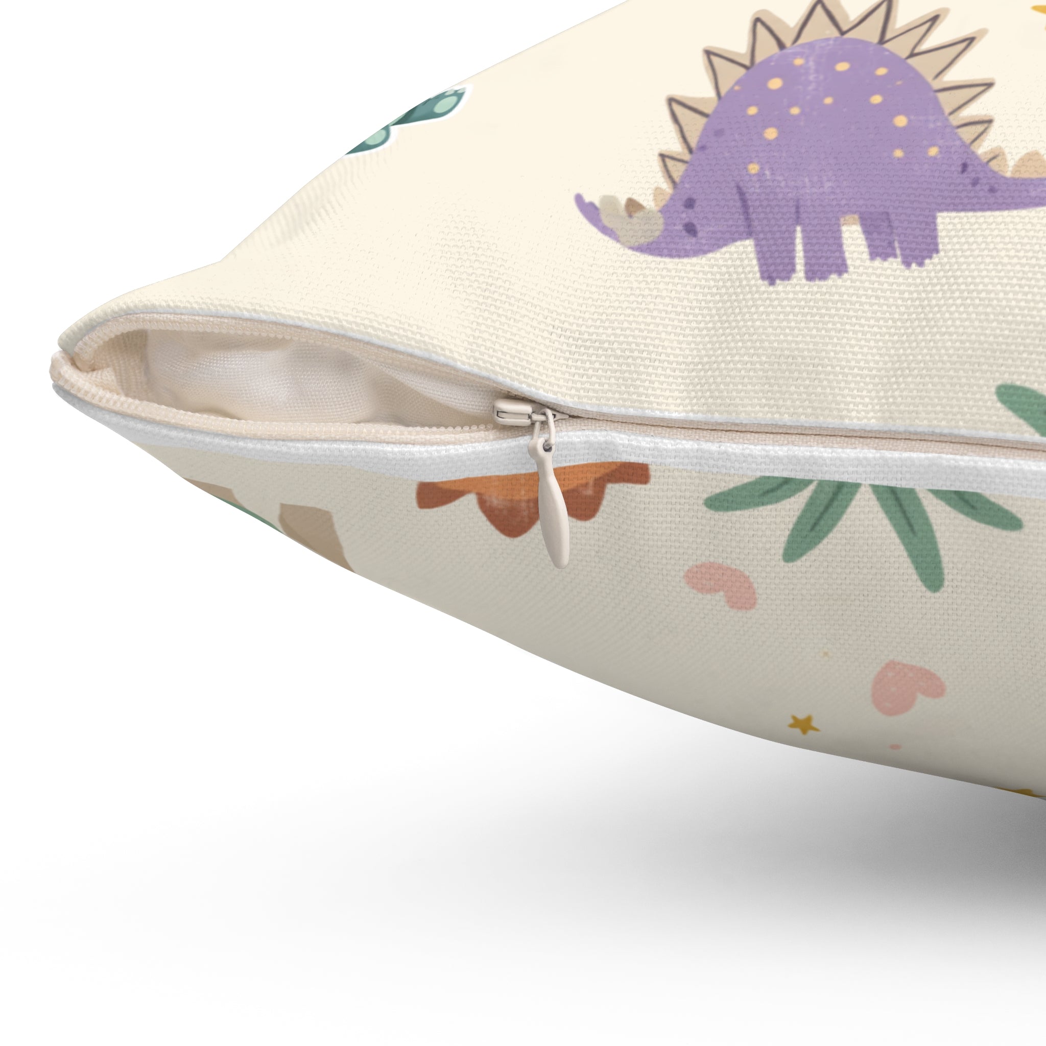 Little Explorer Dinosaur Pearly Petal Pillow
