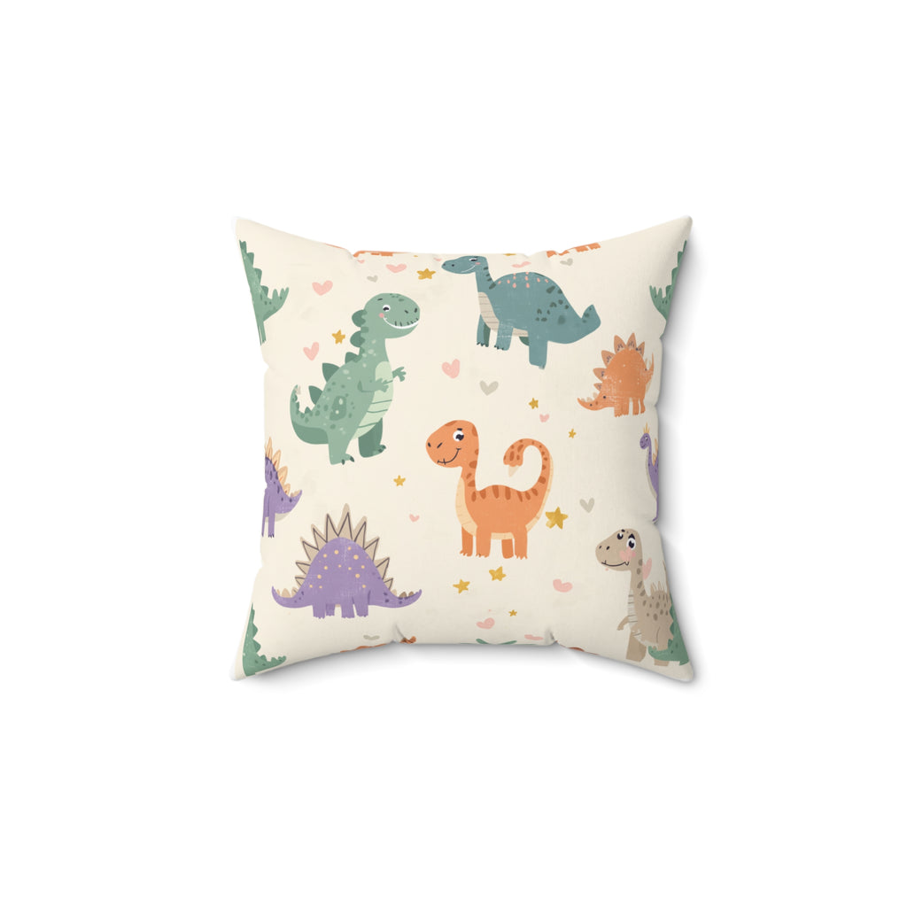 Little Explorer Dinosaur Pearly Petal Pillow