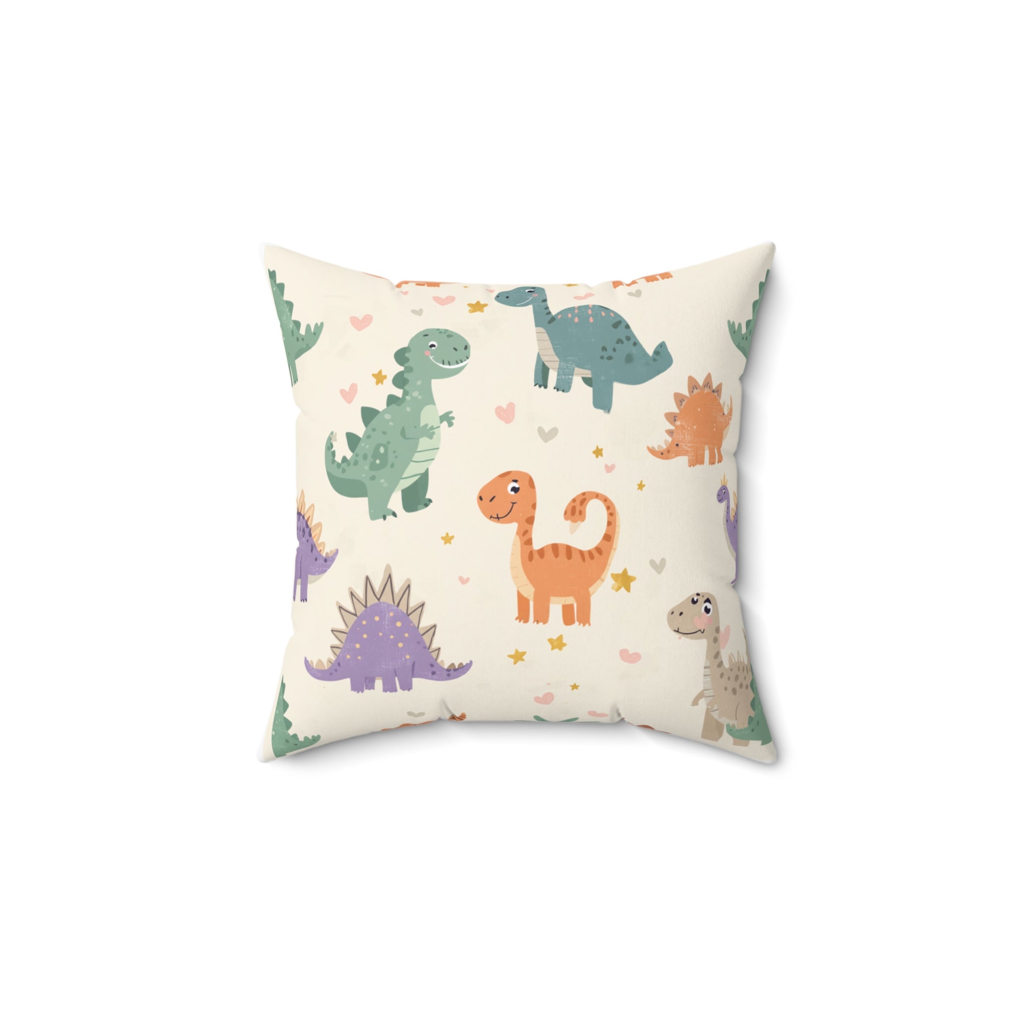 Little Explorer Dinosaur Pearly Petal Pillow