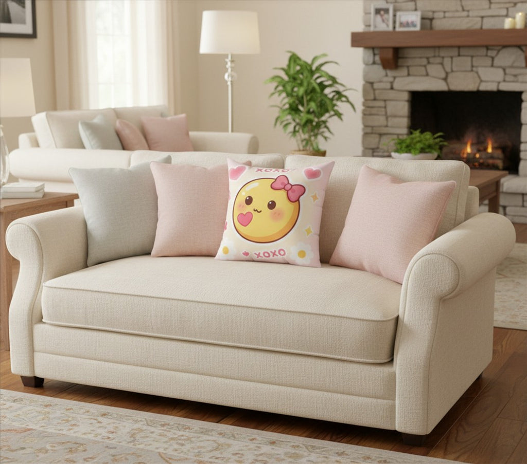 Smoochie Pillow, Pearly Petal