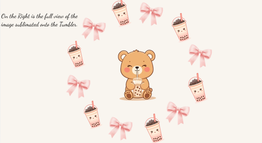 Bow-tiful Boba Bear Tumbler