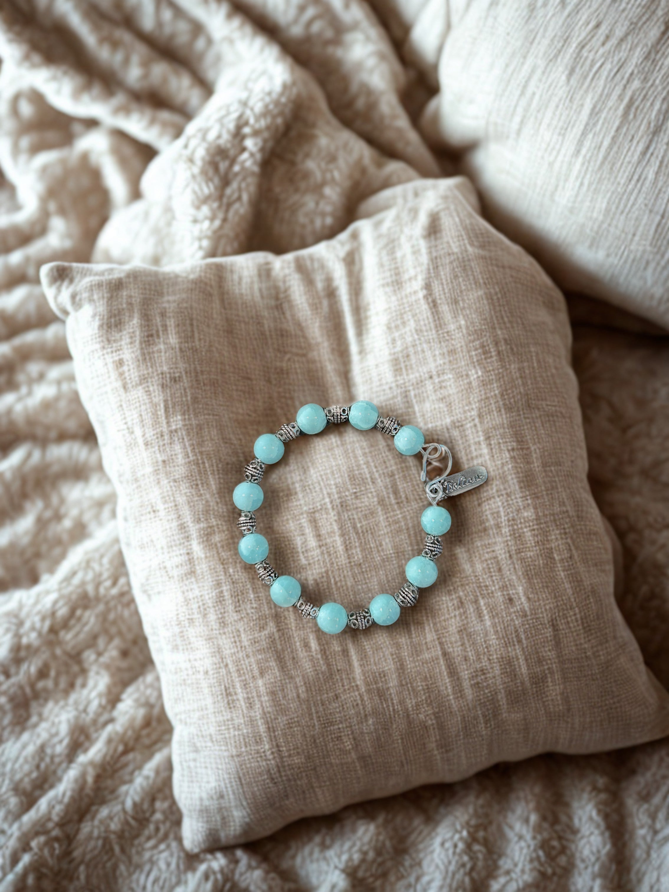 Pearly Blue Bracelet