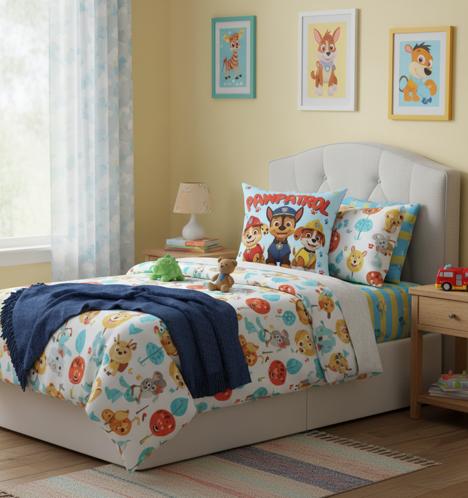 Paw Patrol Inspired Pillow
