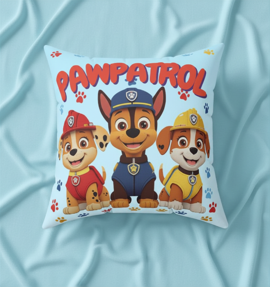 Paw Patrol Inspired Pillow
