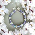 Purple Chalcedony Bracelet