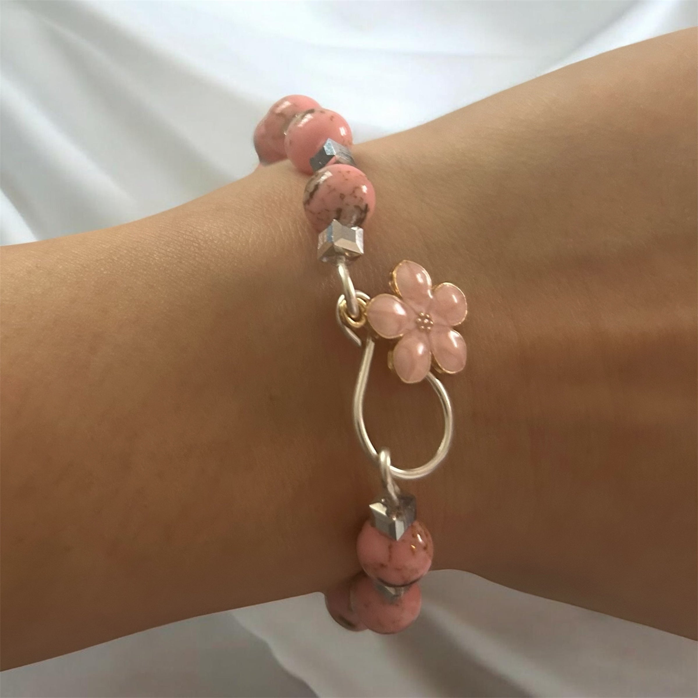 Pink Shell Bracelet