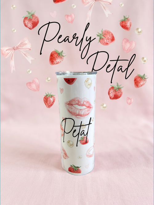 Pearly petals Sweetheart Tumbler